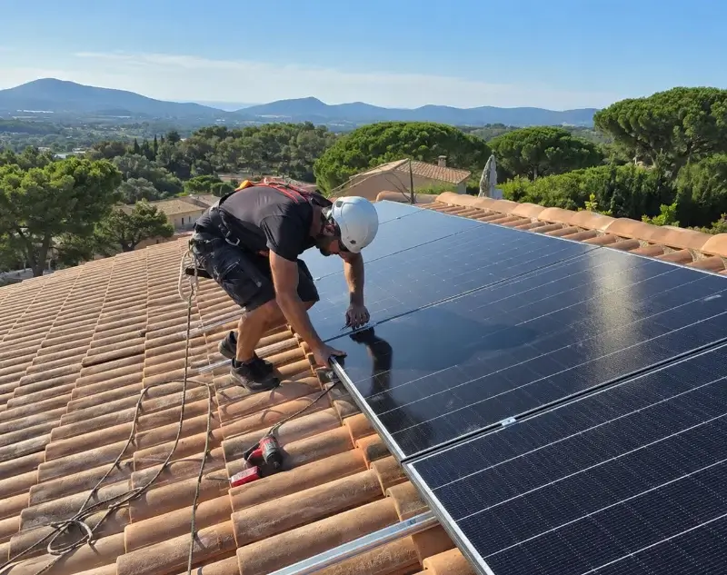 Installateur panneaux solaires Elven — pose photovoltaïque sur toiture